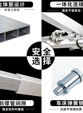 合SYL金凳折叠折升降铝加厚马特厚梯子装修脚手架叠凳马登凳子