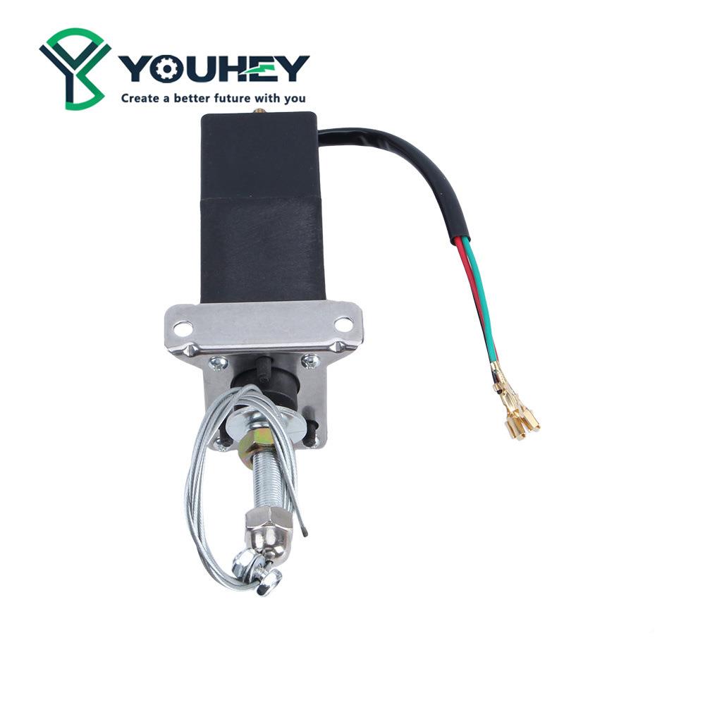 12V/TTZ24V柴油机电油门控制器HY-PL电动油发门车熄火停器HY-PT