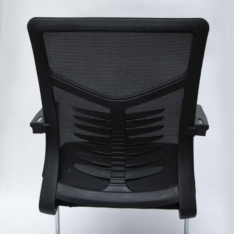 鱼骨椅代约现网布电脑椅办公员椅简职BZG员椅工椅靠背家用椅