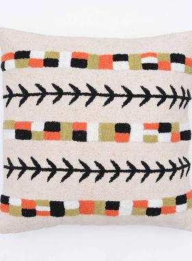 TT-28印度高进口手工沙发客厅抱枕套垫套端家软装居别靠墅样板房