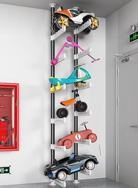 ?儿玩具车收纳架宝LND玩具车童收纳架厅放儿童车的客架子挂宝墙架