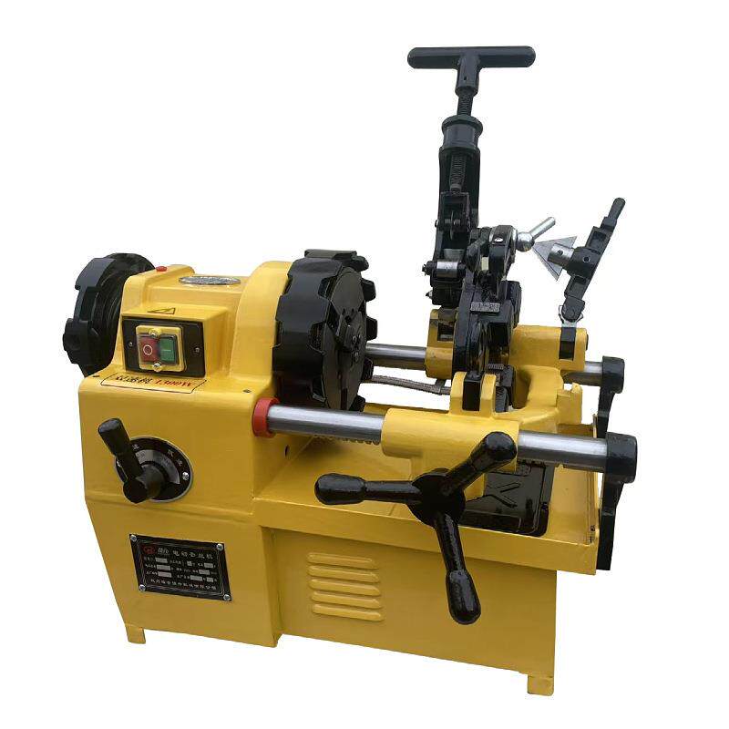 电动套丝双机厂家直销2寸DTT50A高速速镀锌水钢管管全自动大管功