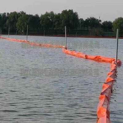 围生态围隔PVC透水隔水围46050体围生态软隔PVC围油栏隔防污屏