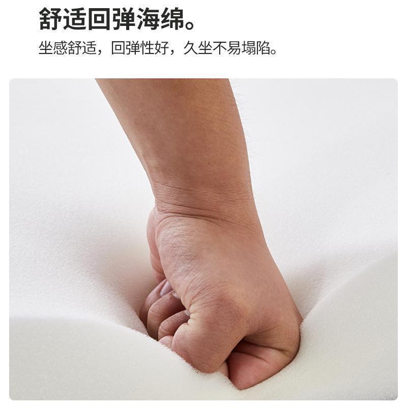 餐椅靠背简约现代书房室凳子书学生桌学习卧家WXN用仿实铁艺牛木 - 实物图
