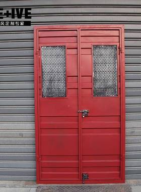 工业风所美式风集装箱门创意tb-57919铁门厅个性K厕T餐门V洗手间