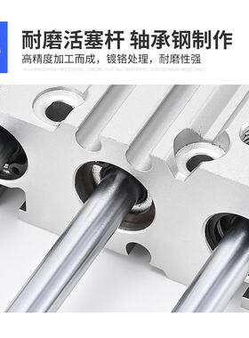 SMC型三轴杆导杆气缸M1GPL12/16/20X25/32/40XAH/5/603X00-三175-