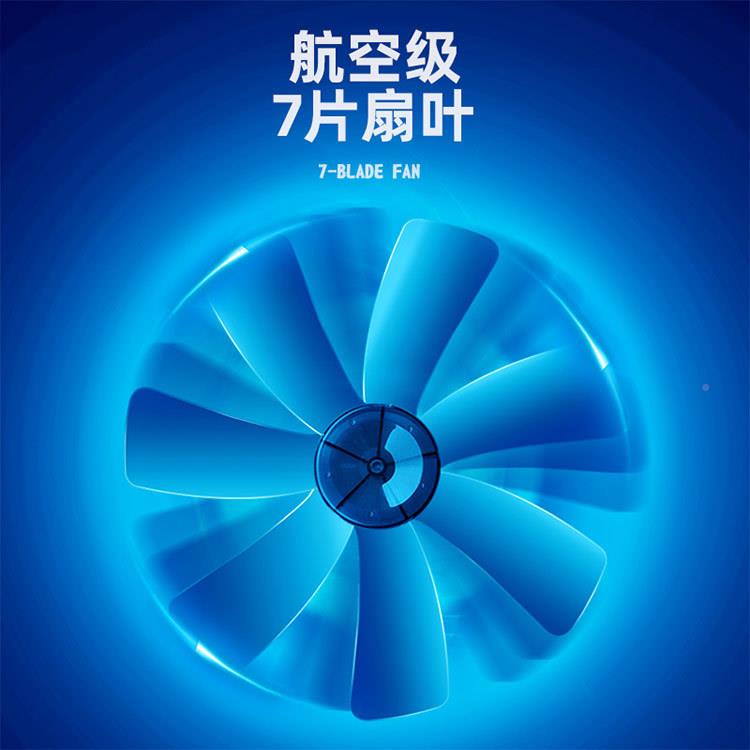 车载风12v24v11双寸7机叶电制11c7y冷扇大功率货车摇头大风扇