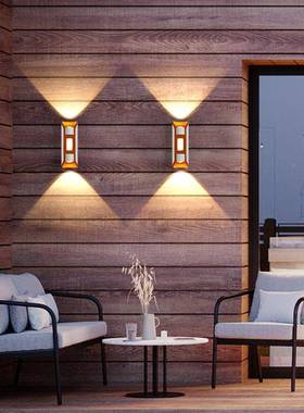 代简约户外防水led壁灯店LLZ酒创意过道楼现梯走廊客厅壁床头灯卧