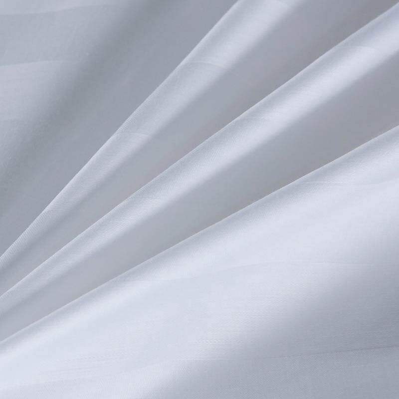 店全棉四件床单被套白色缎馆条宾民宿套osm006床上用酒品布草厂家