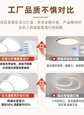 室客厅眼灯大气家用设全光谱护创意计大厅卧简74012约现代鹅卵石