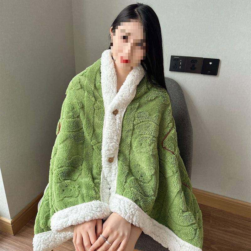 新款家塔芙绒披肩毯功能抱枕被午毛毯睡毯子用宿舍100481多办公车,居家布艺,抱枕被,淘宝优惠券,粉丝福利购,淘宝优惠卷