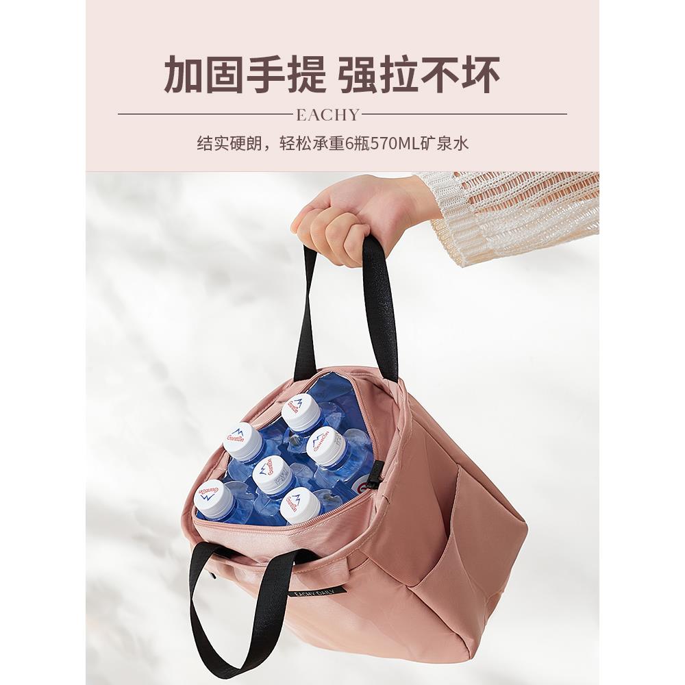 饭盒手提保温饭盒FHD袋子便当包饭洋气餐包加厚铝兜箔袋小学生上