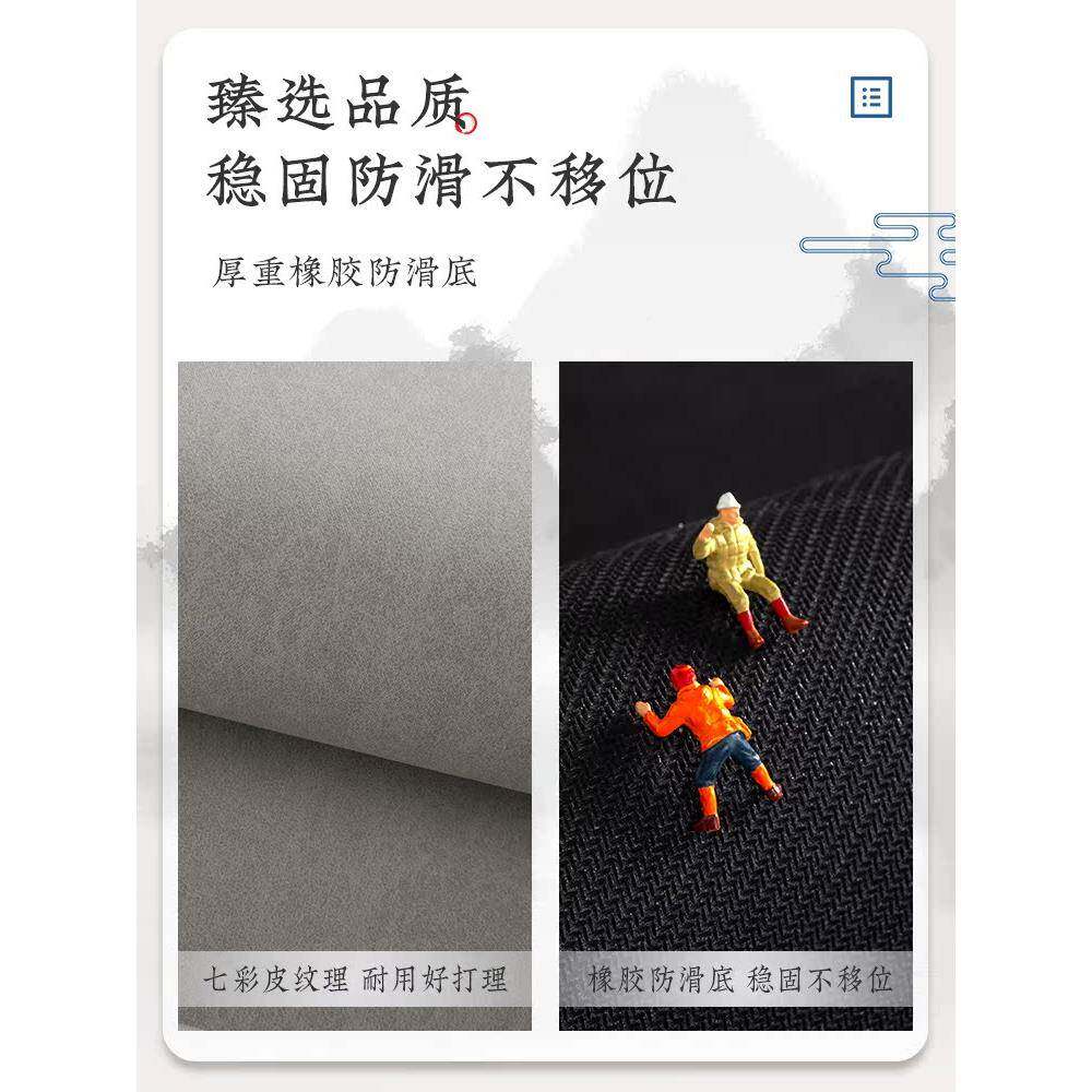 ?电脑椅地垫形地毯垫书房办公卧室椅子防滑静音保护转室圆椅Fhmhu