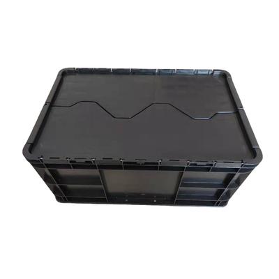 杭州睿4628鸿厚带盖塑料周力转加箱流长方形防静电物料塑料物箱