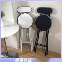 高腳凳可折疊吧椅軟墊吧臺椅鋼折椅椅子高腳椅