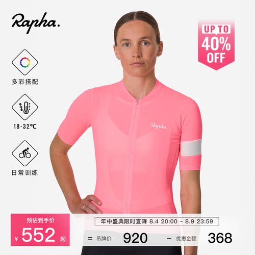 RaphaCore女款短袖骑行服