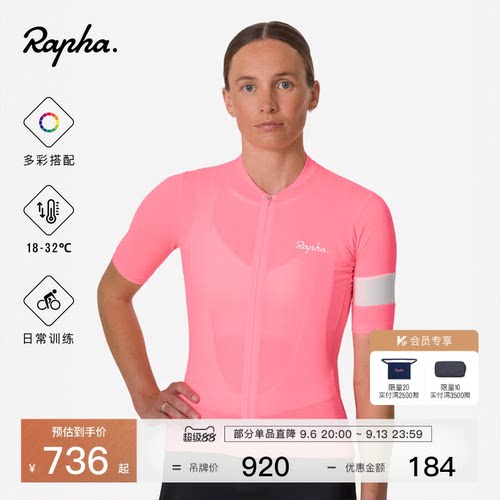 RaphaCore女款短袖骑行服