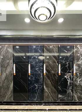 深色棕色客厅ktv奢石瓷砖600x1200通体大理石防滑地板砖750x150