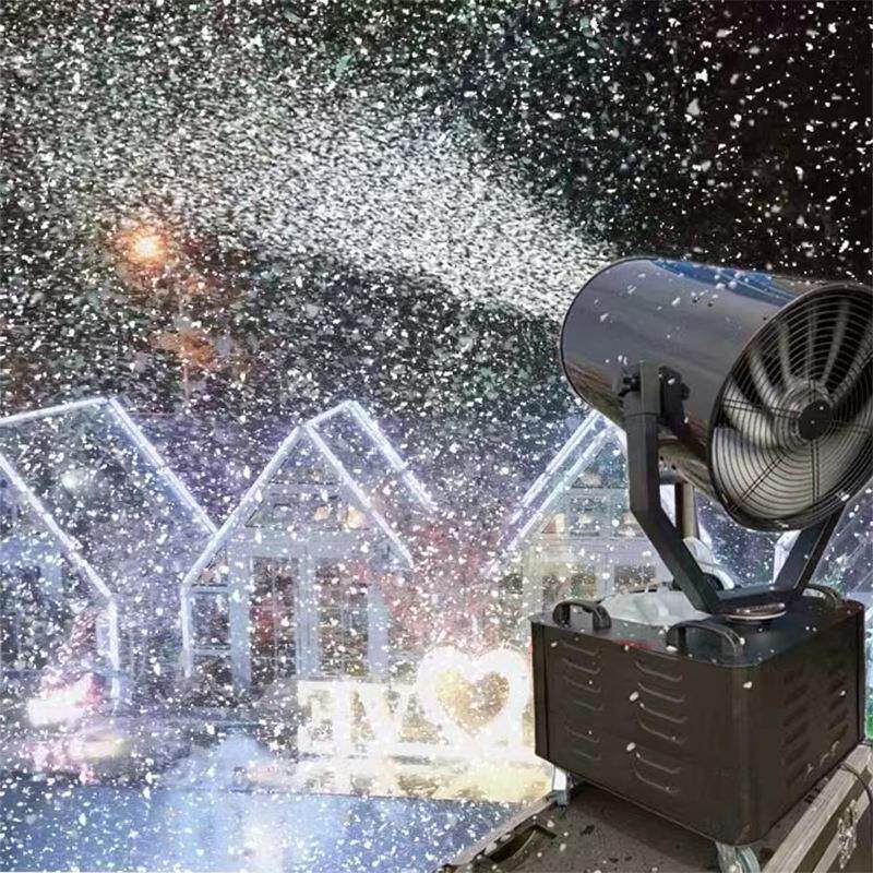 大型造雪机喷雪3500机飘下雪圣诞瓦机舞台制雪机雪花机摇头
