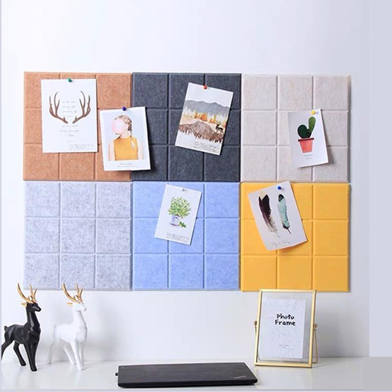 6片装九宫格装饰板留言板幼儿园作品展示板 方格照片墙 背景墙