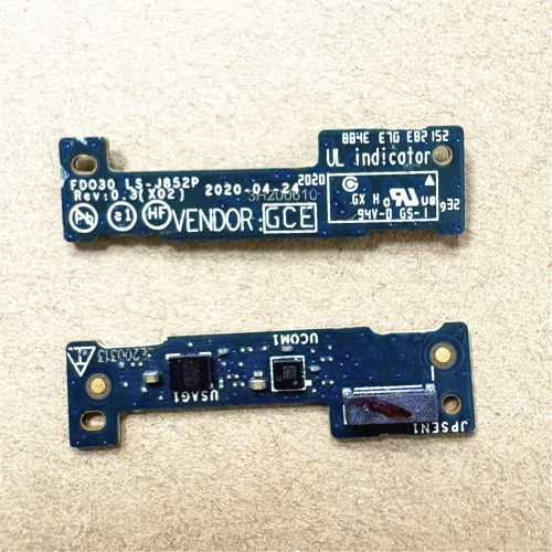 适用 原装 Dell戴尔 XPS13 7390 2-in-1 小板 感应 小板 LS-J852P