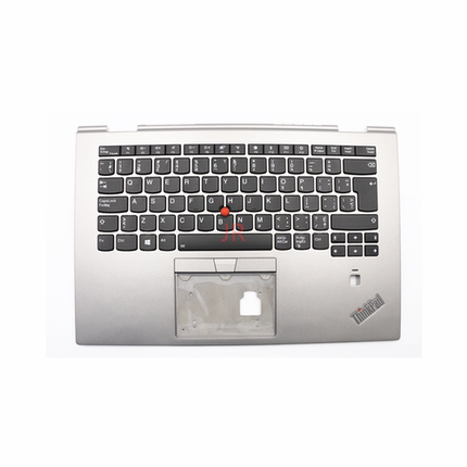 全新原装联想X1 Yoga 3rd Gen 银色掌托带键盘 01LX952