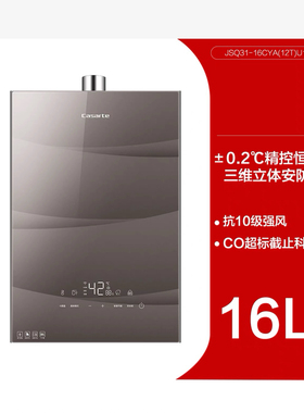 Casarte/卡萨帝 JSQ31-16CYA(12T)U1燃气热水器16L升水气双调恒温