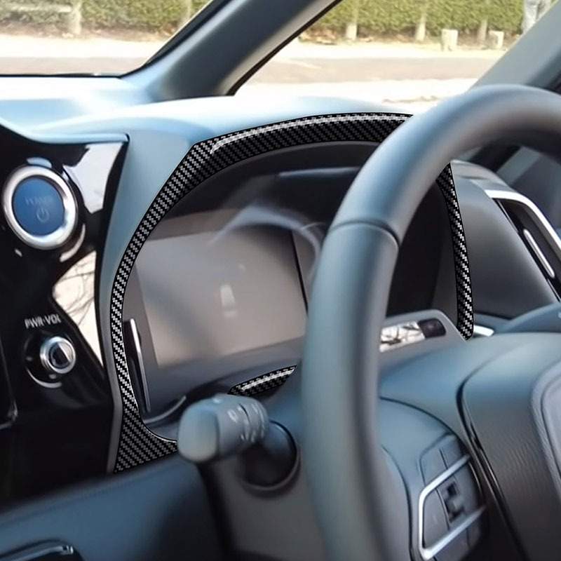 适用于22款丰田voxy/noah90系仪表框内饰改装装饰贴仪表盘