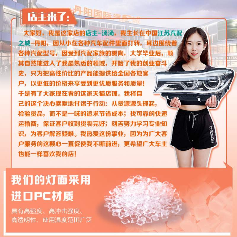 适用09-18年款宝马7系大灯总成730 735 740 745 E66 F01F02前大灯