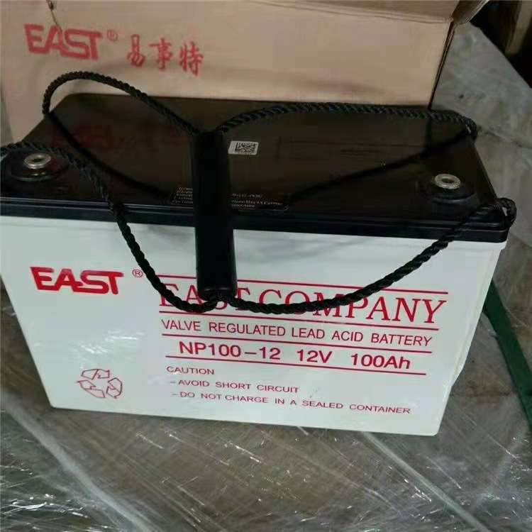 EAST易事特蓄电池NP100-12/12V100AH直流屏UPS/EPS应急电源电瓶