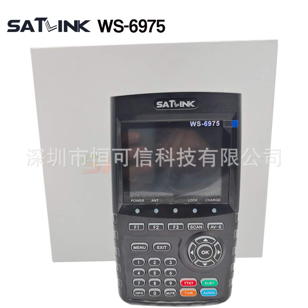 DVB-T2/C手持数字WS6975寻星仪器高清H.265 HEVC现货Meter外贸
