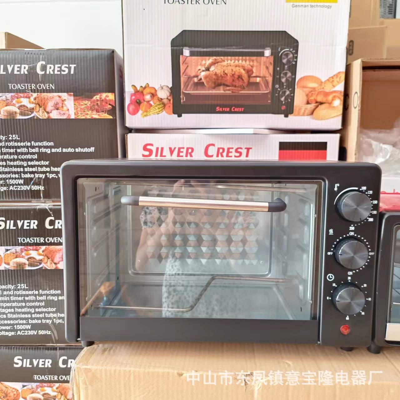 烤箱热卖款13L25L 48L多功能电烤箱家用大容量可预约定时烘焙