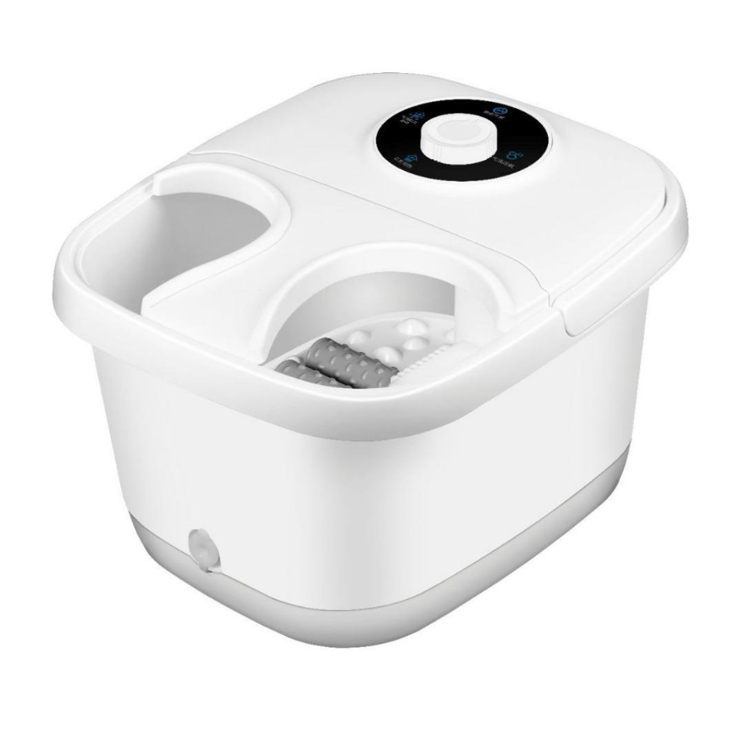 工厂外贸智能恒温加热泡脚桶脚动按摩足浴盆家用便携电加热泡脚桶