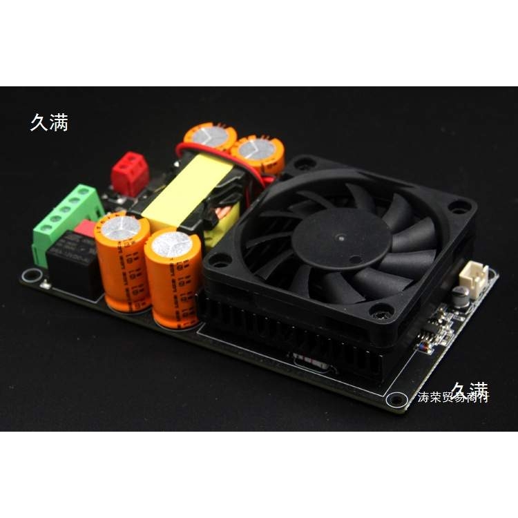 HIFI发烧大功率数字功放单声道1000W超IRS2092S舞台功放板低音炮