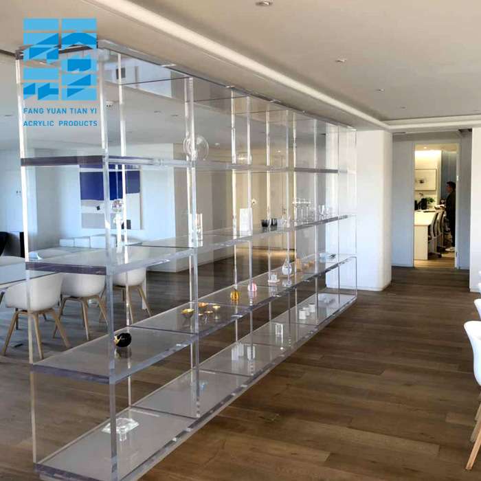 透明亚克力制品博古架储物柜子收纳置物架有机玻璃展示柜多宝格