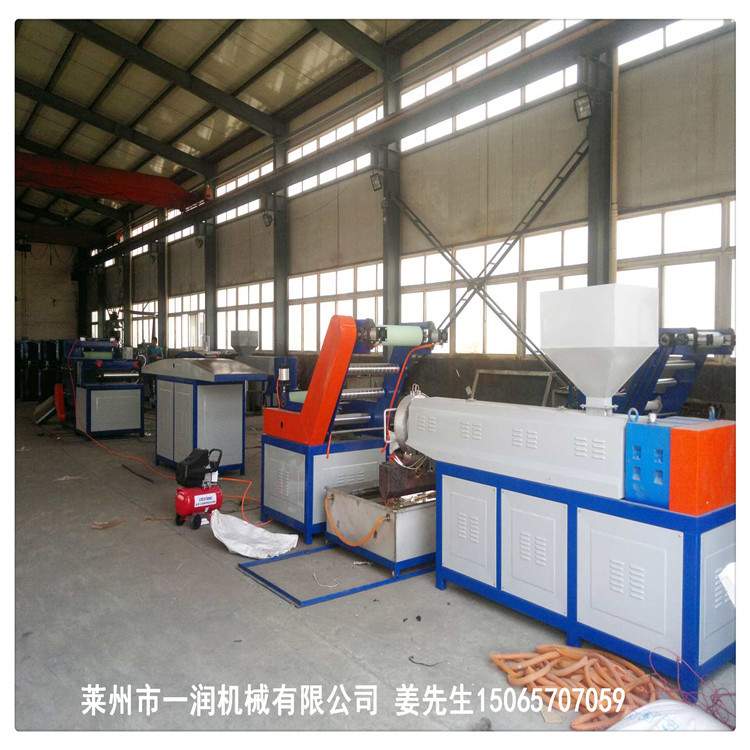 塑料扁丝拉丝机 遮阳网防尘网包装网袋扁丝拉丝机生产报价