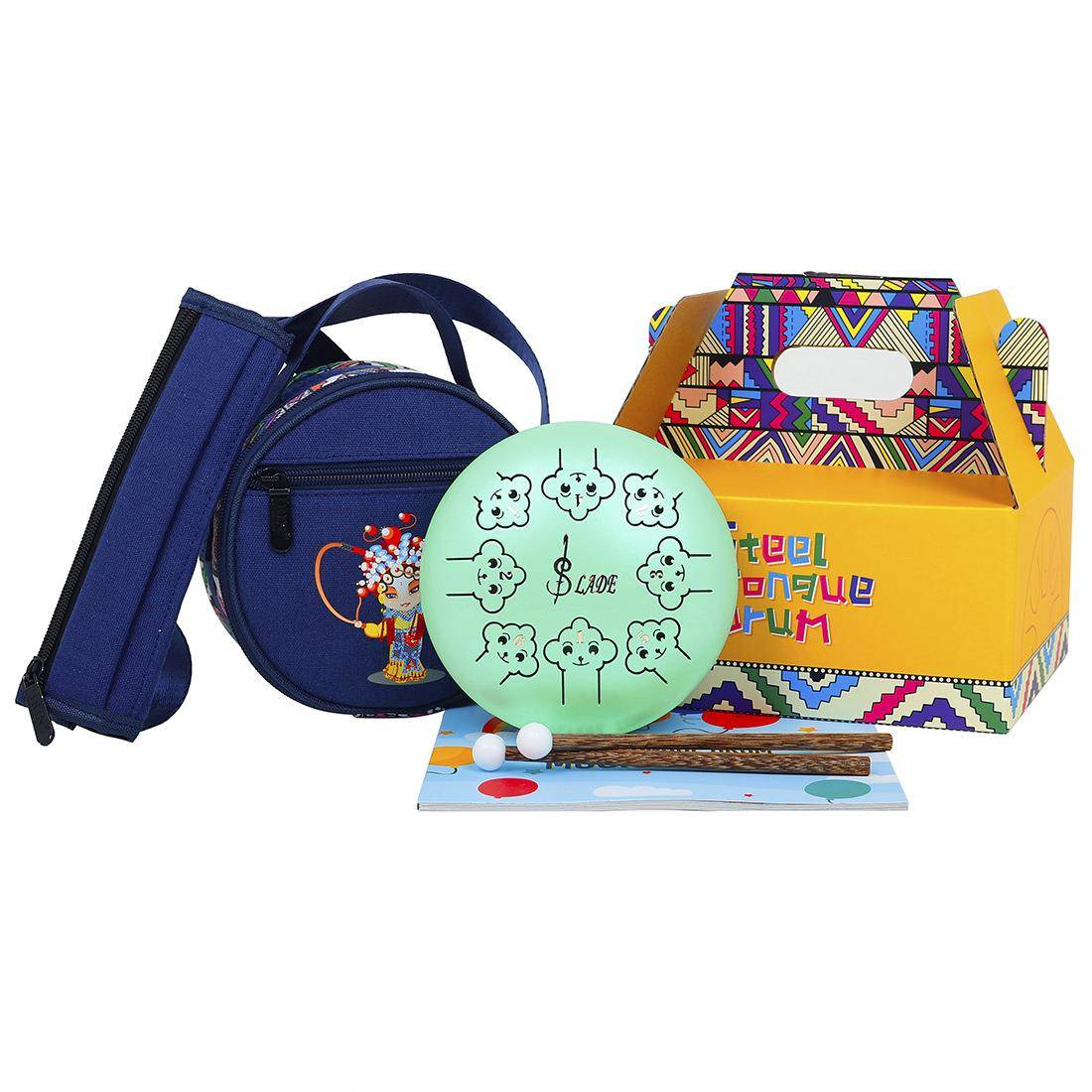 LADE5.5寸空灵鼓初学入门钢舌鼓专业演奏成人儿童手碟鼓打击乐器