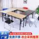 简易折叠桌长方形培训桌摆摊桌户外学习书桌会议长条桌餐桌IBM桌