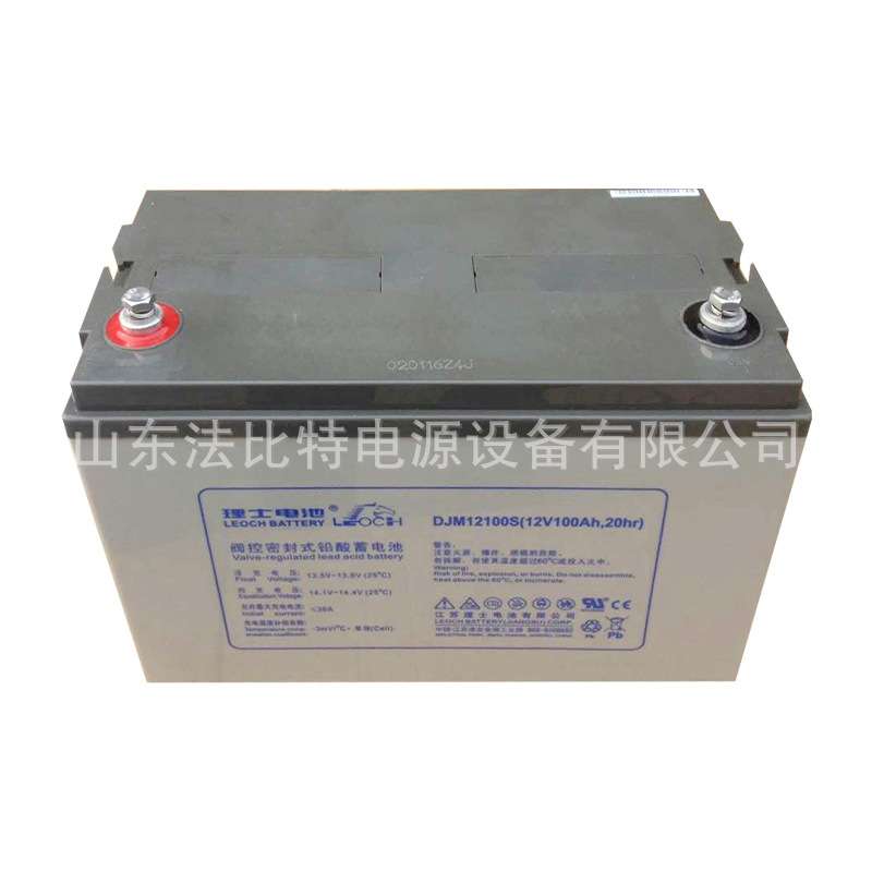 江苏理士铅酸蓄电池DJM12100S免维护12V100Ah质保三年 LEOCH