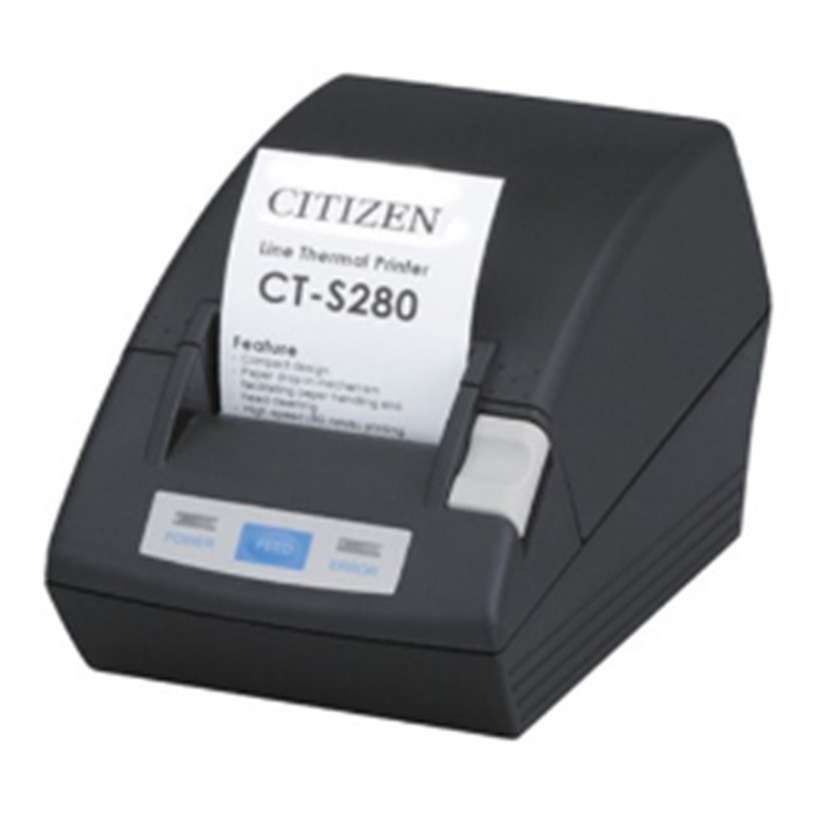 CITIZEN/  CT-S280 结构小型功能丰富的便携式票据打印机
