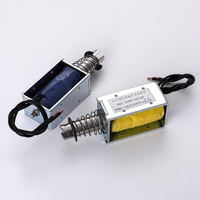 直销框架贯通推拉式直流电磁铁ZYE1-1564Z自动复位