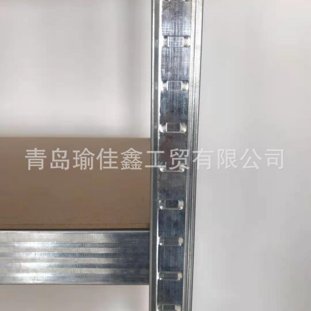 900*400*1800mm五层镀锌立柱卷边横梁压筋货架
