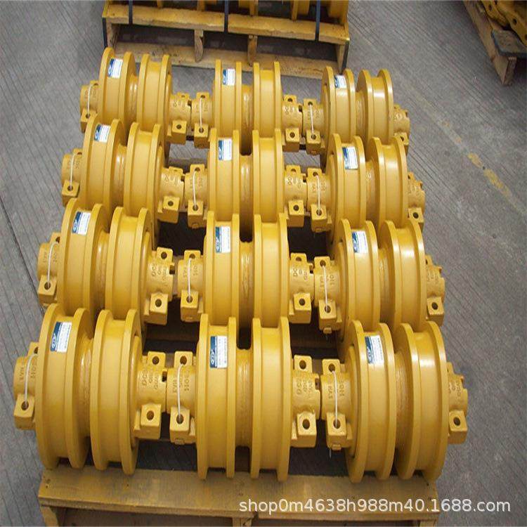 推土机配件山推DH08支重轮引导轮履带总成