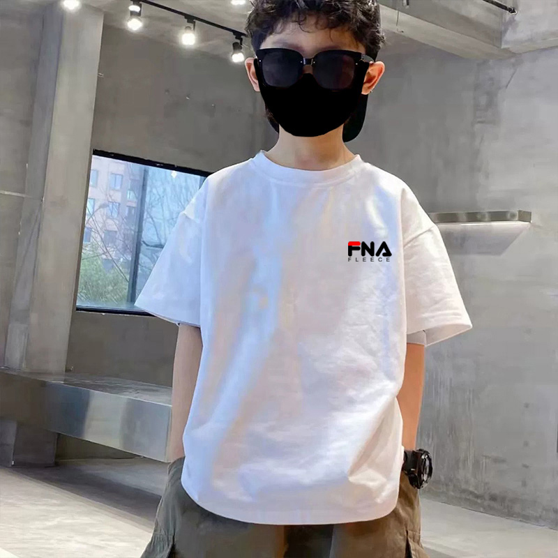 官方旗舰店正品植白菲乐儿童纯棉短袖t恤2025新款夏季男女童体恤
