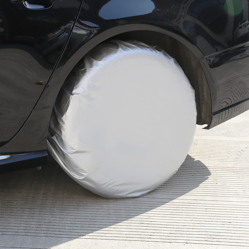 汽车轮胎保护罩420D牛津布备胎罩防水防脏涤塔夫雪地改装遮尘防雨