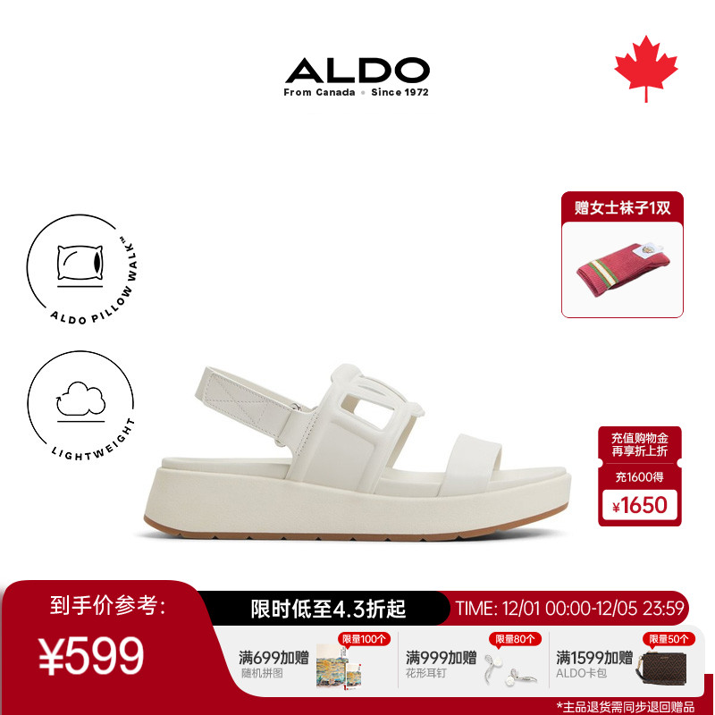 ALDO女鞋凉鞋厚底百搭时尚