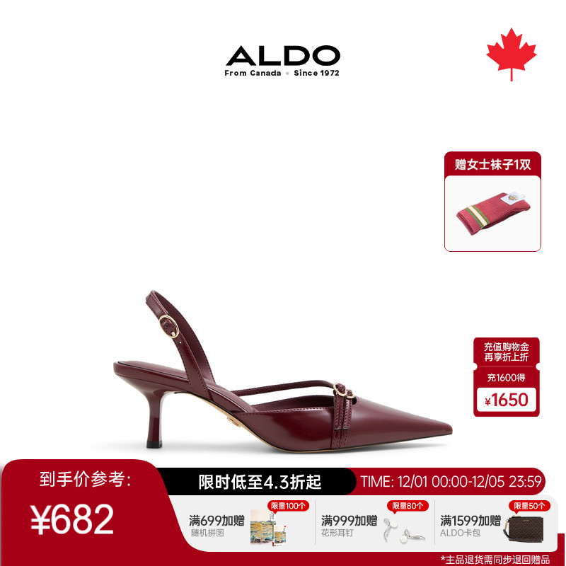 ALDO女士高跟鞋尖头细跟时尚气质