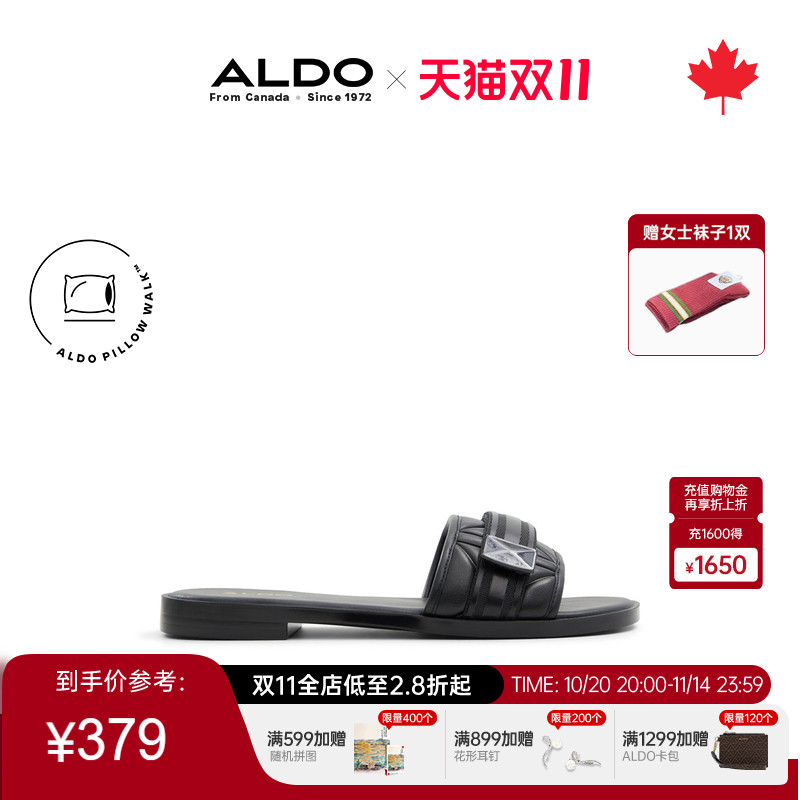 aldo通勤沙滩闲低跟平跟凉拖休闲