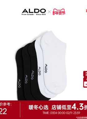 ALDO女款低帮袜子吸汗短袜船袜短筒AAWF24A53