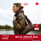 ALDO女士编织云朵包腋下包饺子包链条质感百搭通勤度假AHCF24A10
